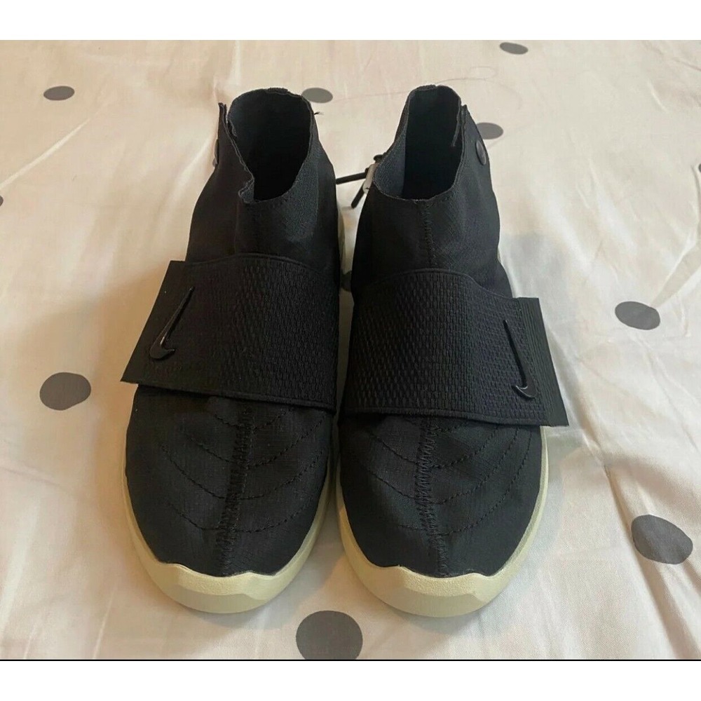 Nike Air Fear‎ of God Moccasin 2019 Black Upper Sail Midsole Size US 4